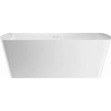Randolph Morris Camille 59 Inch Freestanding Double Ended Tub RMA93-59-PN