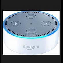 Amazon Echo Dot 2nd Gen Smart Speaker, 1/8" Audio Output To Powered Speakers | Color: White | Size: Os