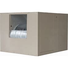 Mastercool Ducted Evaporative Cooler With Motor: 2200 Sq Ft, 7,000 Cfm, 12 in Pad Thick, 1 Hp HP Model: 2YAE7-4UE42-3X276