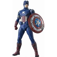 Marvel Avengers S.H. Figuarts Captain America Action Figure [Avengers Assemble]
