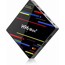 Android 2.4G/4G Wifi H96 Max+ TV Box 4K Smart TV Box 32GB HD Media Player