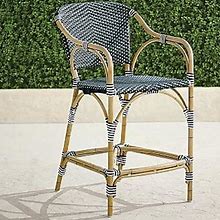 French Bistro Aluminum Counter Stool - Natural - Frontgate