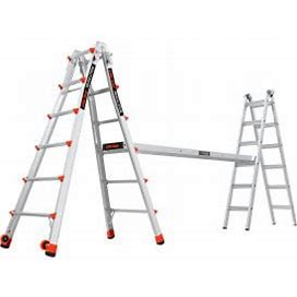 Little Giant® Revolution 2.0 Articulated Extendable Ladder, Aluminum, 6' Type IA, 300 Lb. Cap.