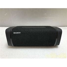 Sony Srs-Xb33 Black Extra Bass Portable Speaker Used W/Accessories