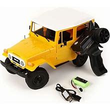 NEW-1:16 WPL C34 Mudding Remote Control Truck RC Rock Crawler RC Truck (Yellow)
