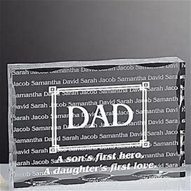 Personalized Gifts For Dad - First Hero, First Love Keepsake