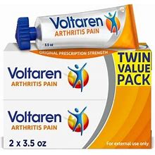 Voltaren Topical Arthritis Medicine Cream Gel For Arthritis Pain Relief, 3.5 Oz, Twin Pack