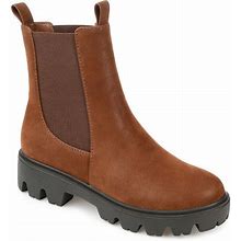 Journee Collection Ivette Tru Comfort Foam™ Women's Ankle Boots, Size: 10, Brown
