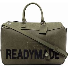 Readymade - Logo-Print Gym Bag - Unisex - Fabric/Suede - One Size - Green