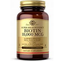 Solgar, Biotin 10000 Mcg Super High Potency, 120 Veg Capsules