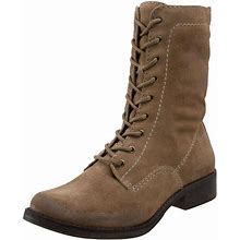 MIA Women's Boot Camp Boot,Stone Suede,6 m US