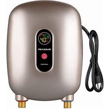 Yaotown LCD Display 110 Volt Electric Tankless Water Heater | 3.08 H X 7.87 W X 10.43 D In | Wayfair Aeb8a4175712738f178fa526f6253a04