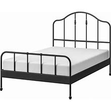 IKEA - SAGSTUA Bed Frame, Black, Full
