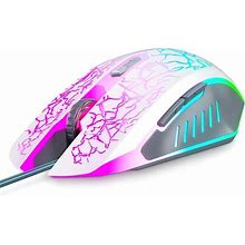Versiontech Wired Gaming Mouse, Ergonomic USB Optical Mouse Mice With Chroma RGB