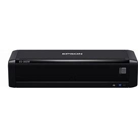 Epson Workforce ES-300W Wireless Color Portable Document Scanner With ADF For PC And Mac, Sheet-Fed And Duplex Scanning