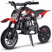Mototec DB-01 50Cc 2-Stroke Kids Gas Dirt Bike Red