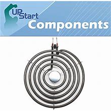 Replacement Amana Eht332 8 Inch 5 Turns Surface Burner Element - Compatible Amana 9761345 Heating Element For Range, Stove & Cooktop