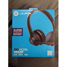 JLAB Go Work Wireless On-Ear Headset - Bluetooth Or Wired Office Headset