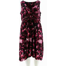 Kelly By Clinton Kelly Slvlss Dress With Braided Waist-Pink