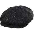 Jaxon Hats Sazerac Tweed Wool Blend Newsboy Cap: SIZE: XL Dark Gray