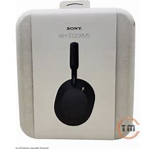 Sony Wh-1000Xm5/B Wireless Noise Canceling Bluetooth Headphones -