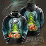 Philadelphia Eagles Grinch Christmas 3D Hoodie Gift For Fan Football Lovers
