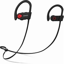Senso Bluetooth Headphones, Best Wireless Sports Earphones W/Mic IPX7 Waterproof HD Stereo Sweatproof Earbuds For Gym Running Workout 8 Hour Battery
