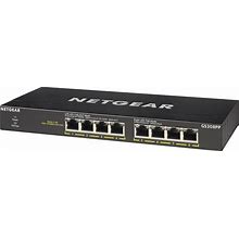 Netgear 8-Port Gigabit Ethernet Unmanaged POE+ Switch