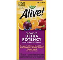 Nature's Way Alive! Once Daily Women's Ultra Potency Multivitamin 30 Tablets