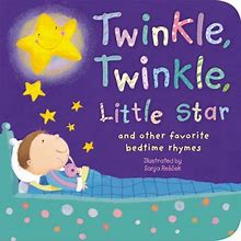 Light Padded Nursery Rhyme Board Books: Twinkle Twinkle Little Star : And Other Favorite Bedtime Rhymes (Board Book)