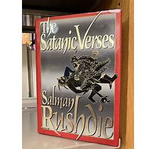First American Edition The Satanic Verses By Salman Rushdie (HC W/ DJ)
