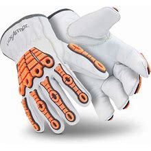 Hexarmor Cut And Heat Resistant Impact Protection Leather Work Gloves | Chrome SLT ® Series 4060 | Small