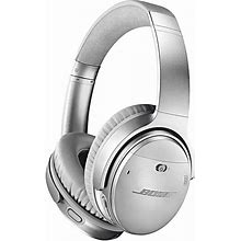 Bose Quietcomfort 35 (Series II) Wireless Headphones, Noise Cancelling - Silver (Renewed)