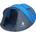 HUI LINGYANG 6 Person Easy Pop Up Tent,12.5 X 8.5 X53.5,Automatic Setup,Waterproof, Double Layer,Instant Family Tents For Camping,Hiking &