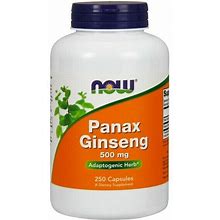 Panax Ginseng 500 Mg 250 Caps By Now Foods