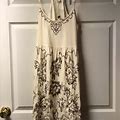 Free People Dresses | Free People Intimately Beaded Slip Dress | Color: Cream | Size: S