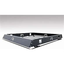 Fab Fours Universal 48in Roof Rack With 2-Stage Matte Black