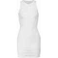 Wardrobe.NYC, Cotton Jersey Minidress, Women, White, XS, Dresses