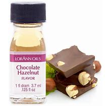 Lorann Oils Strengthflavor Food Flavor,0125 Fl Oz - 3.7Ml, - Chocolate Hazelnut