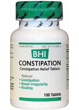 BHI, Constipation Relief Tablets, 100 Tablets
