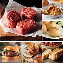 Omaha Steaks Premier Ribeye Steakhouse Gift Bundle (4X Butcher's Cut Ribeyes, 4X Pureground Delmonico Ribeye Burgers, 4X Air-Chilled Steakhouse