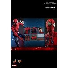 Hot Toys Mms658 The Amazing Spiderman 2 1/6 Action Figure In Stock