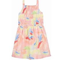Carter's Little & Big Girls Sleeveless Drop Waist Dress | Pink | Regular 5 | Dresses Drop Waist Dresses