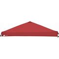 Ozark Trail 10' X 10' Top Replacement Cover For Outdoor Canopy, Red