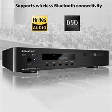 Audiophile Cd Player Wireless Bluetooth Support Cd-Da Hifi Music Player Dsd Decoding Usb Playback Balanced Output Cd Player