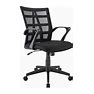 Jaxby Mesh/Fabric Mid-Back Task Chair, Black, BIFMA Compliant - ODFN6785666