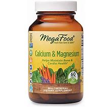 Megafood, Calcium & Magnesium, Helps Maintain Bone And Cardiovascular Health, Vitamin And Dietary Supplement Vegan, 60 Tablets (30 Servings) (FFP)