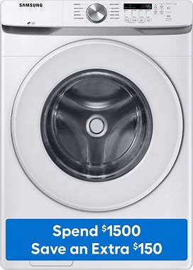 Samsung 4.5-Cu Ft High Efficiency Stackable Front-Load Washer (White) ENERGY STAR | WF45T6000AW