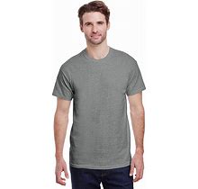 Gildan Heavy Cotton T-Shirt | Graphite Heather XL Wholesale Blank Cheap T-Shirt G500