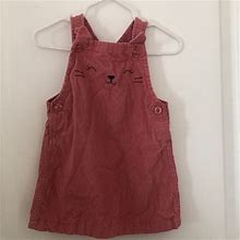 Carter's Dresses | Little Girls Corduroy Dress | Color: Pink | Size: 12Mb